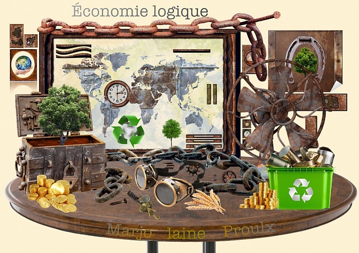 Éco logique | Œuvre de sensibilisation pour la réutilisation ♻️ Montage Pro ULX