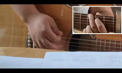 Matériel didactique, cours de guitare