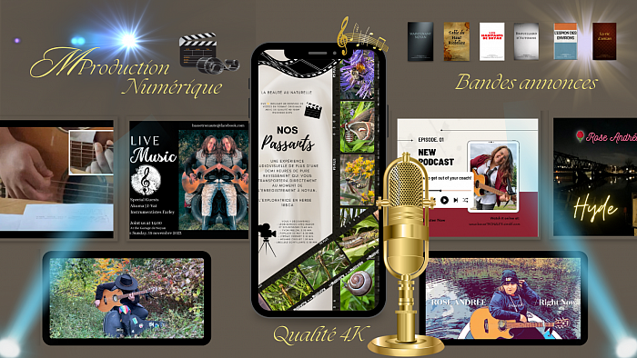 Publication sur les spécialités de MProduction par Montage Pro ULX
